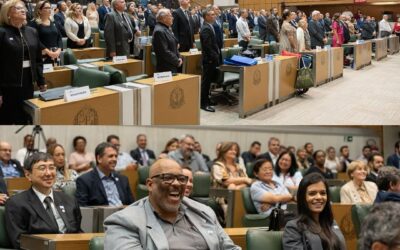 O CREA-SP comemora nove décadas de dedicação aos profissionais da engenharia, agronomia e geociências com uma cerimônia na Assembleia Legislativa do Estado de São Paulo.