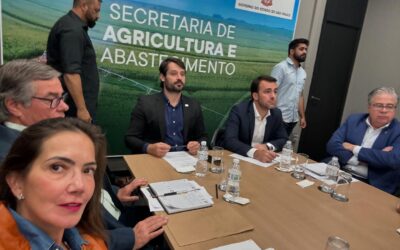 Reunião do setor da borracha natural no Estado de São Paulo